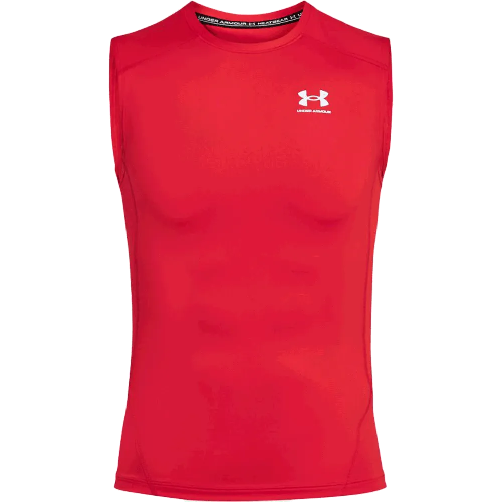 UA Men's HeatGear® Armour Sleeve Less