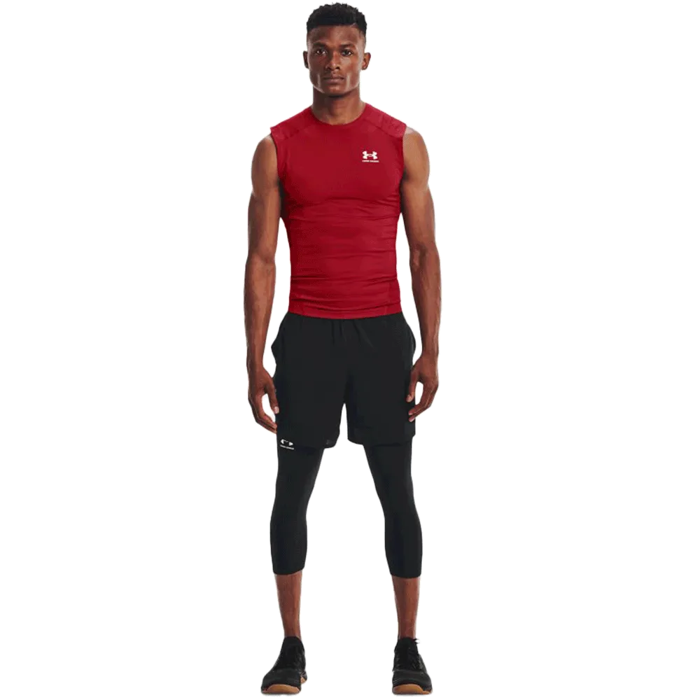 UA Men's HeatGear® Armour Sleeve Less