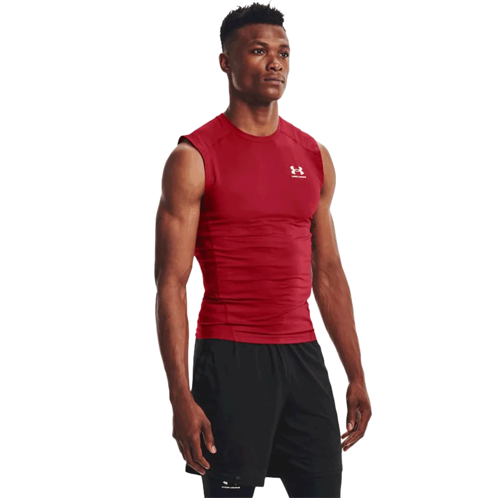 UA Men's HeatGear® Armour Sleeve Less