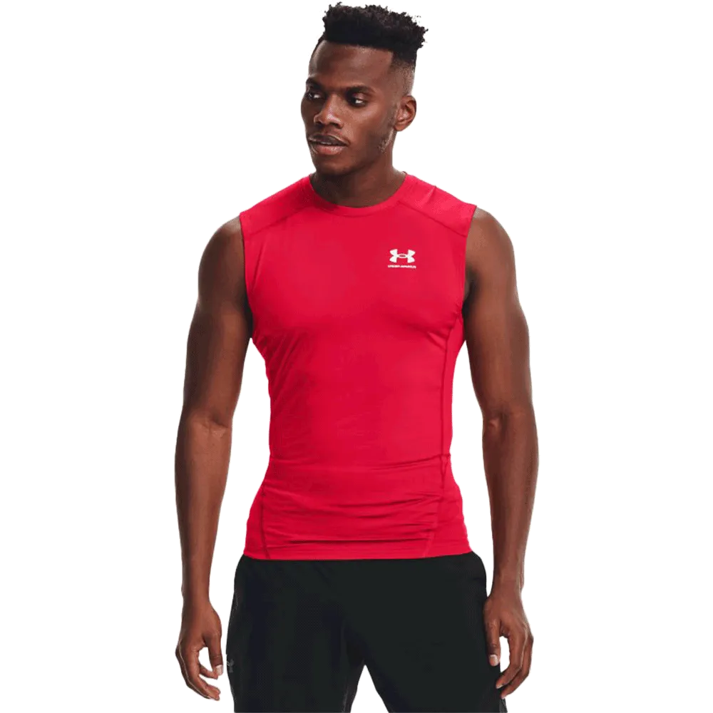 UA Men's HeatGear® Armour Sleeve Less