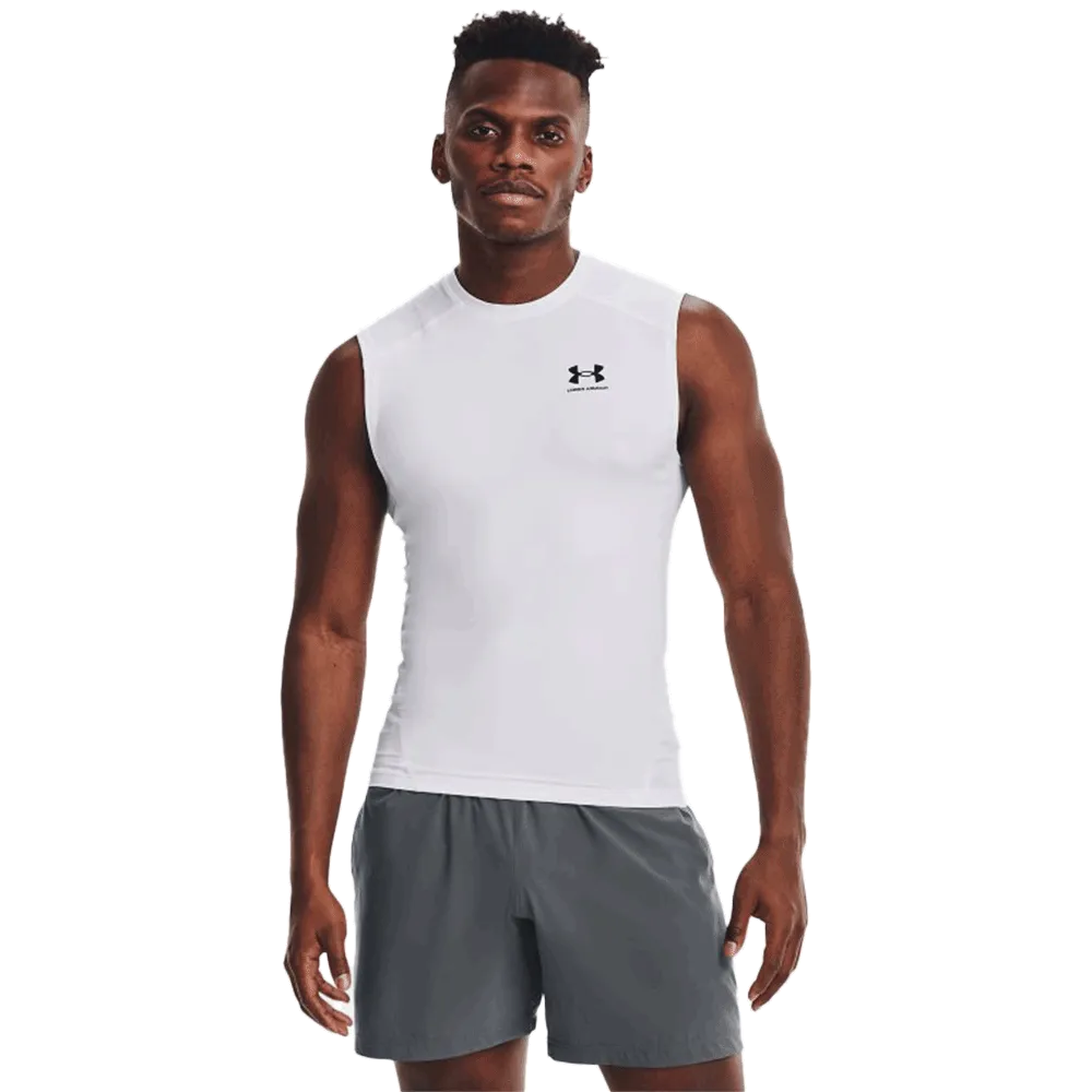 UA Men's HeatGear® Armour Sleeve Less
