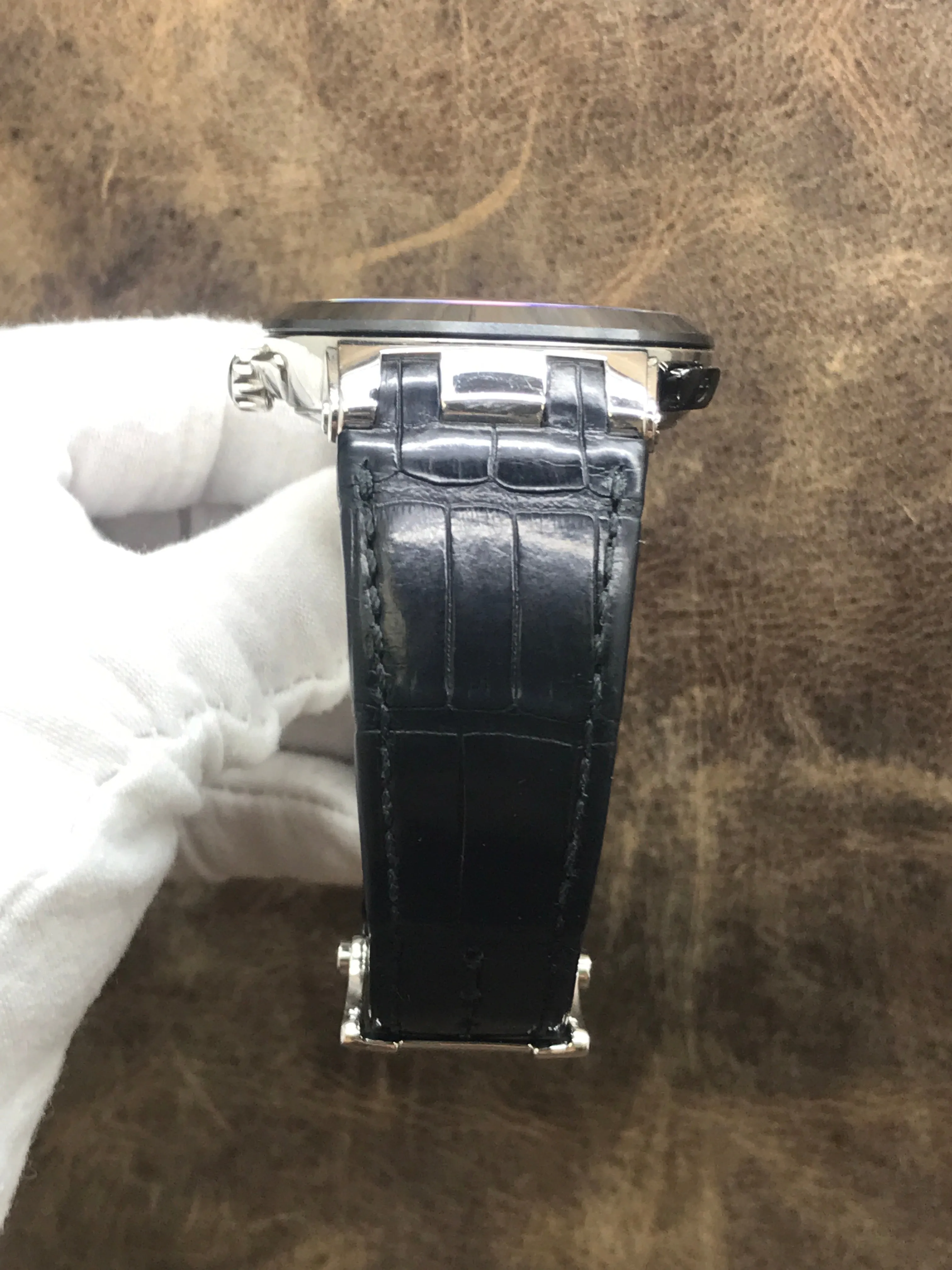 Ulysse Nardin Executive Dual Time 243-00 Black Dial Automatic Men's Watch