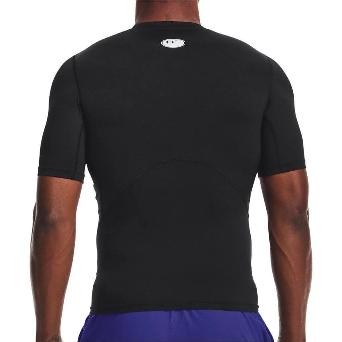 Under Armour HeatGear Armour Short Sleeve Mens Compression Top - Black