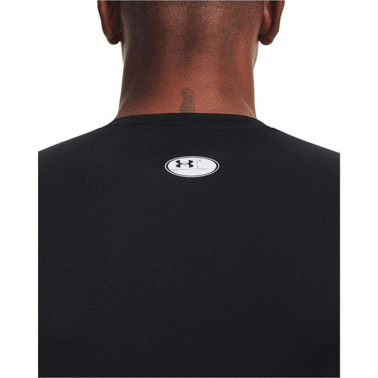 Under Armour HeatGear Armour Short Sleeve Mens Compression Top - Black