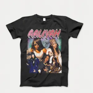 Unisex Adult Aaliyah Tee Shirt
