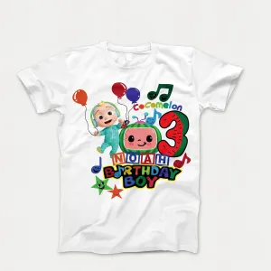 Unisex Adult Birthday Boy Tee Shirt