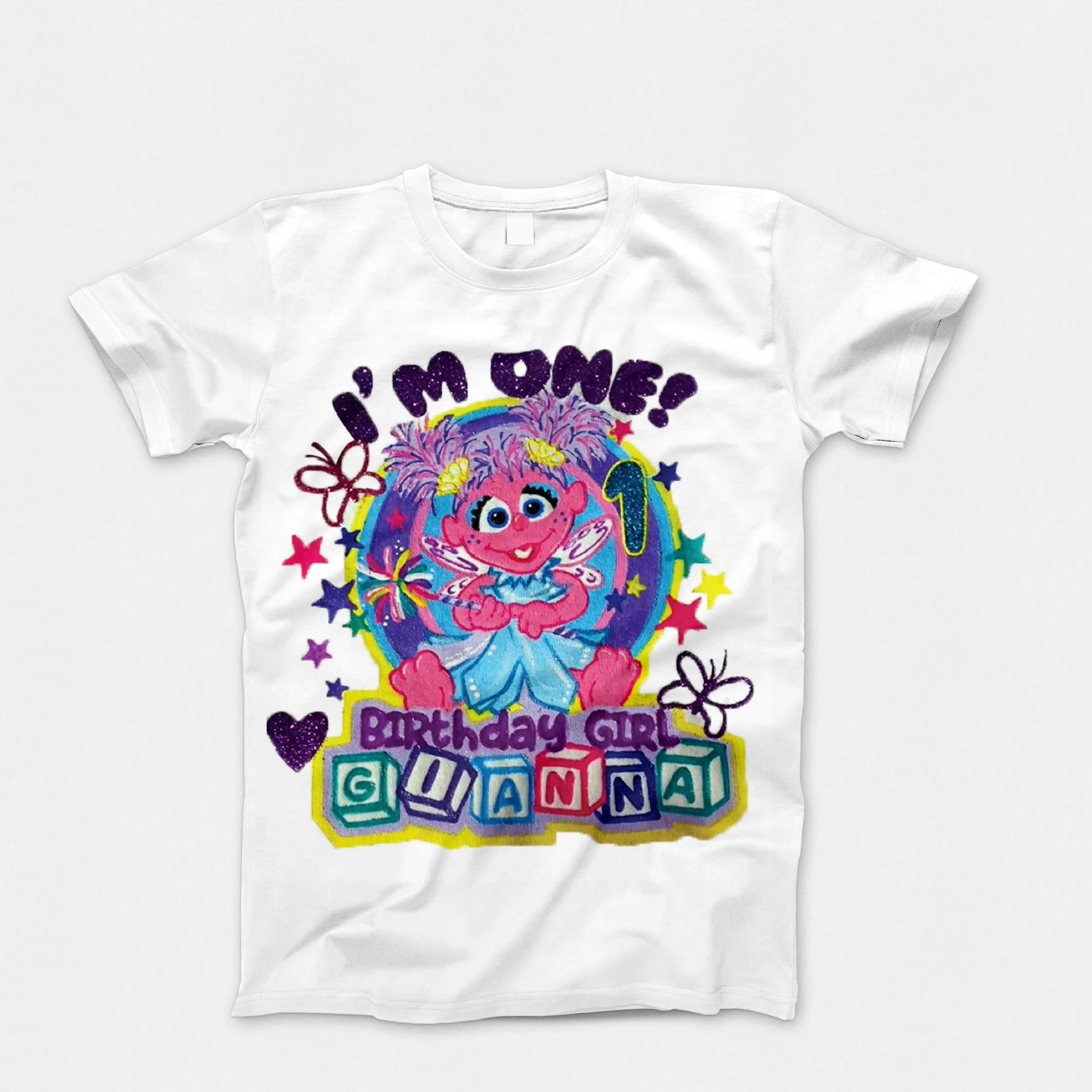 Unisex Adult Birthday Girl Tee Shirt