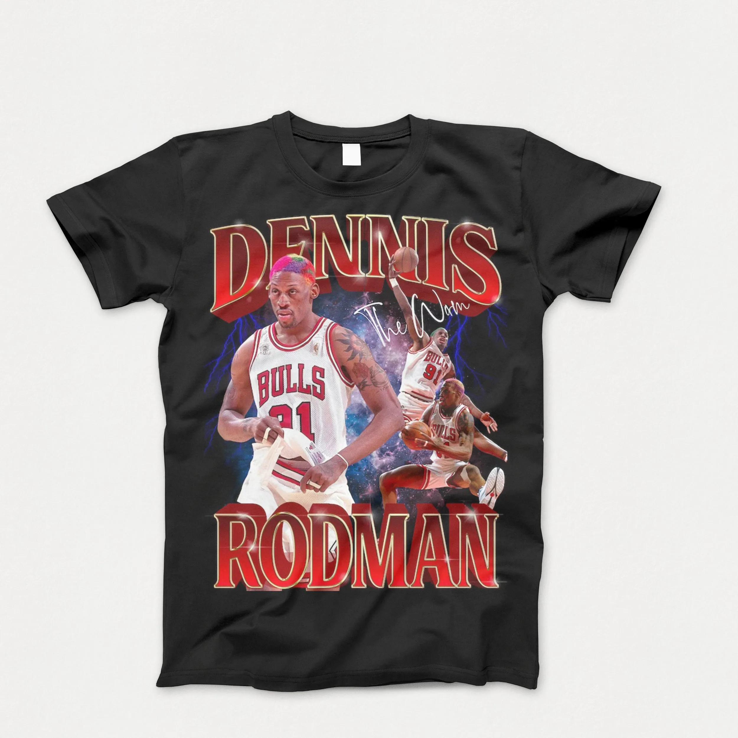 Unisex Adult Dennis Rodman Tee Shirt