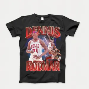 Unisex Adult Dennis Rodman Tee Shirt