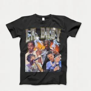 Unisex Adult Lil Baby Tee Shirt