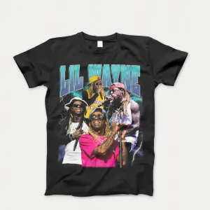 Unisex Adult Lil Wayne Tee Shirt