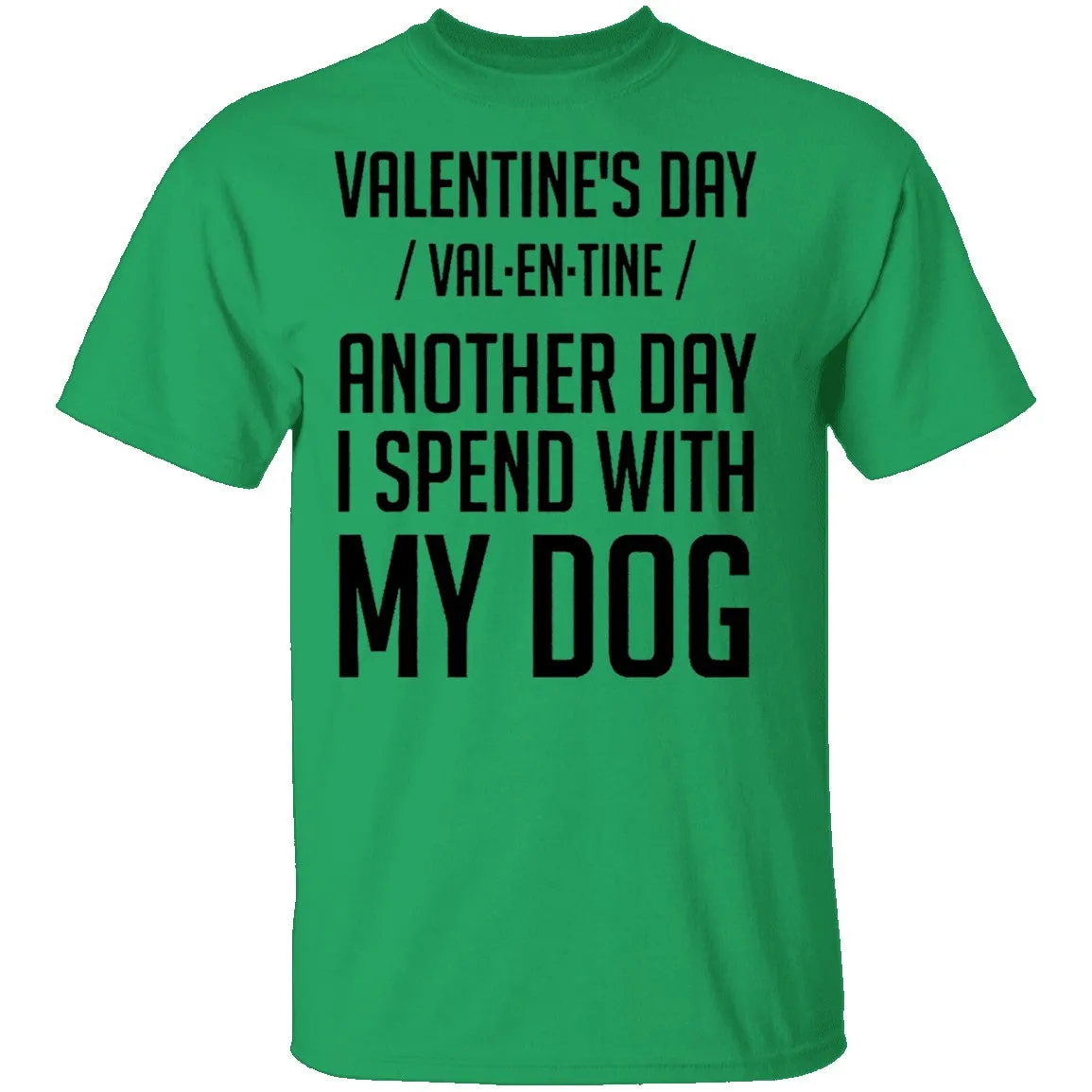 Valentine's Day - Another Day Spent With My Dog T-Shirt