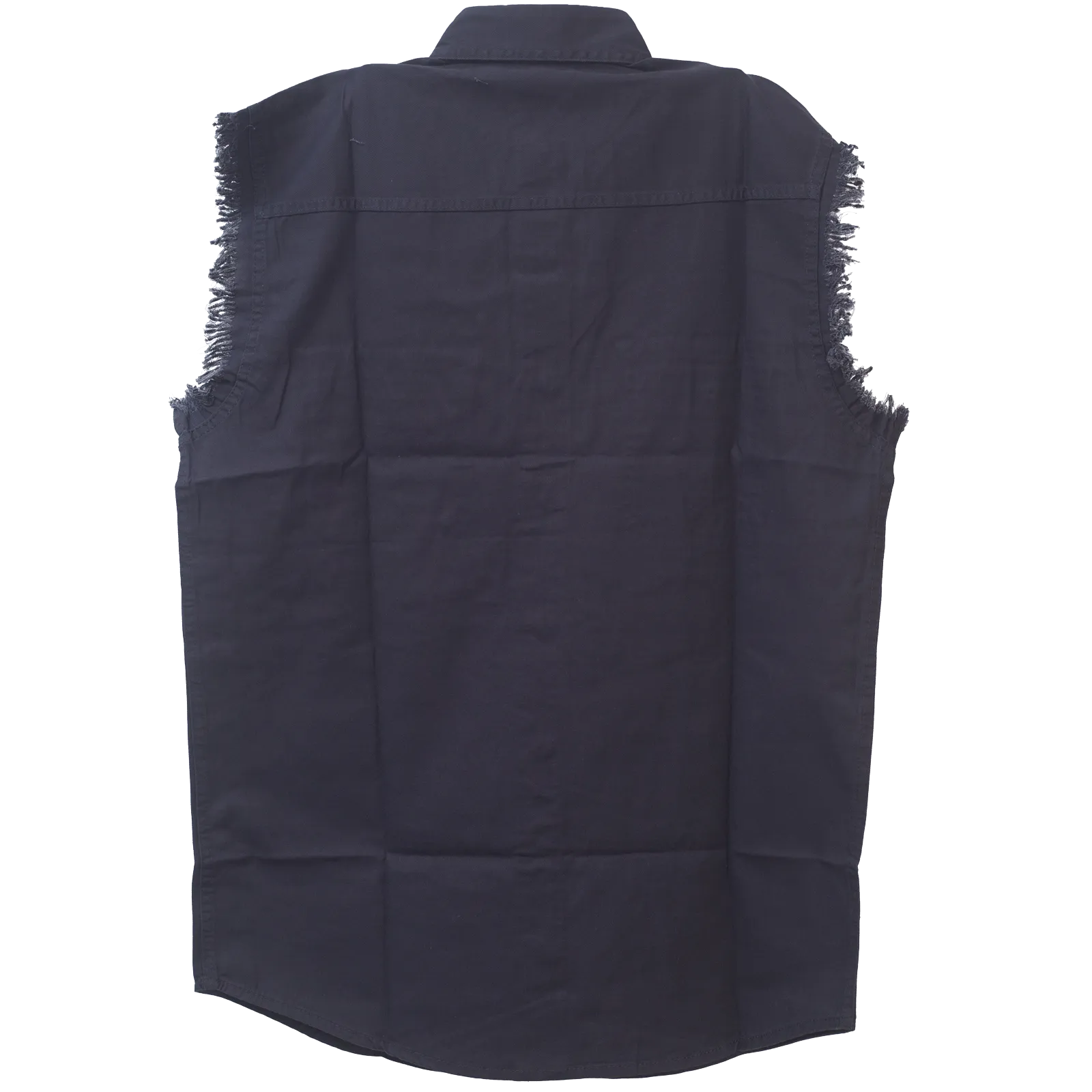 VB706 - Mens Cutoffs Dark Blue Shirt