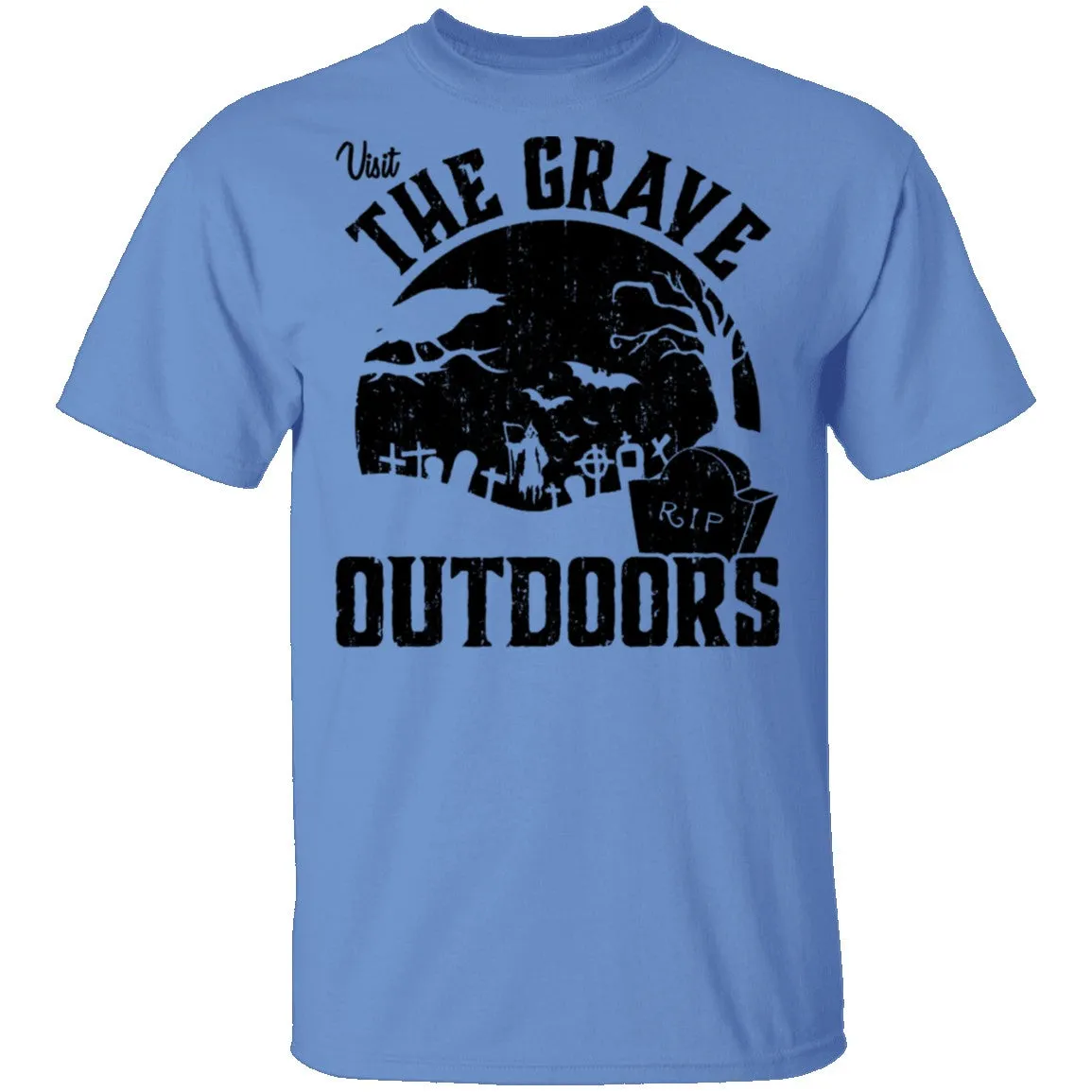 Visit The Grave Outdoors T-Shirt