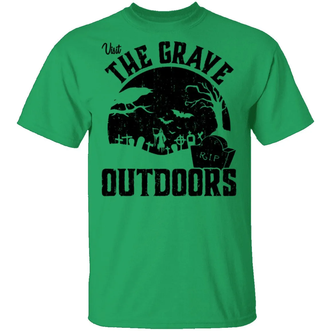 Visit The Grave Outdoors T-Shirt