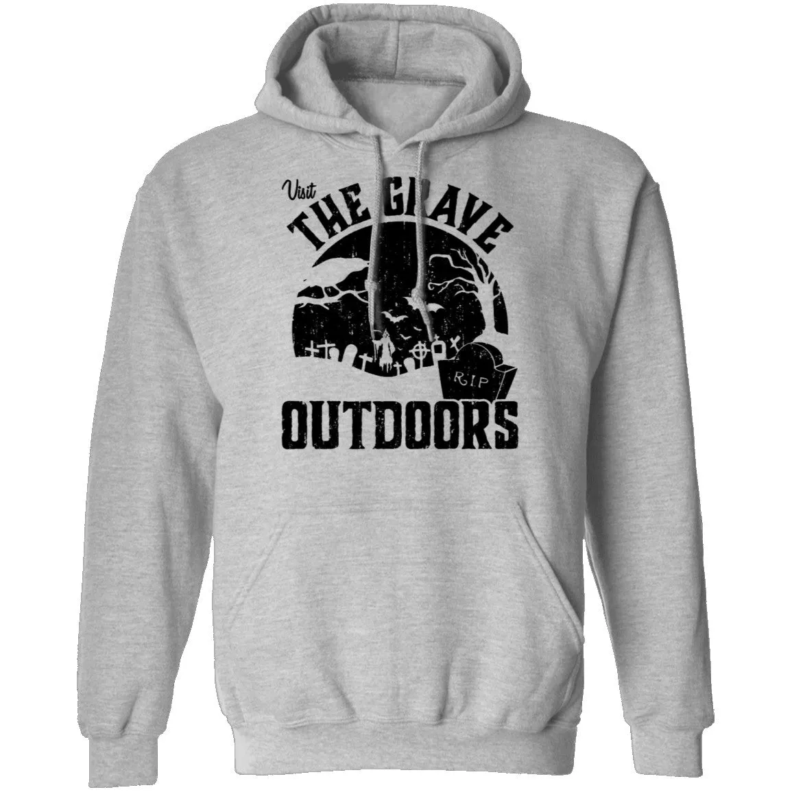 Visit The Grave Outdoors T-Shirt