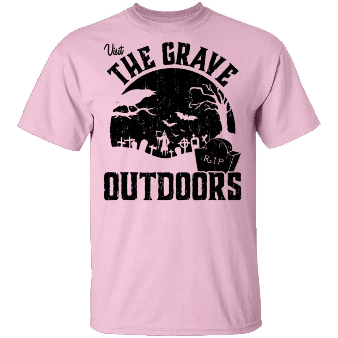 Visit The Grave Outdoors T-Shirt