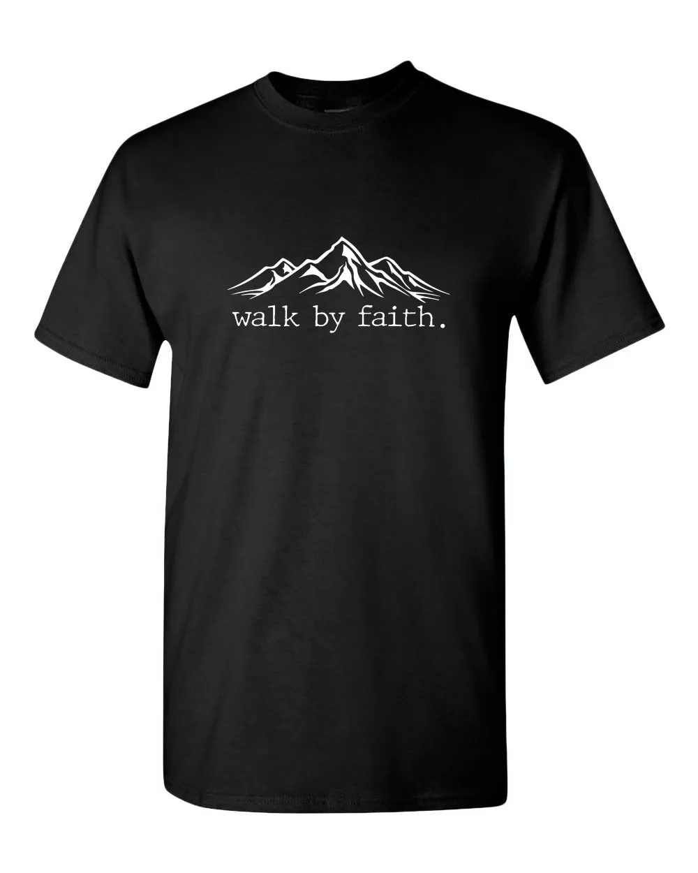 Walk By Faith Religious T-shirt Church T-shirt
