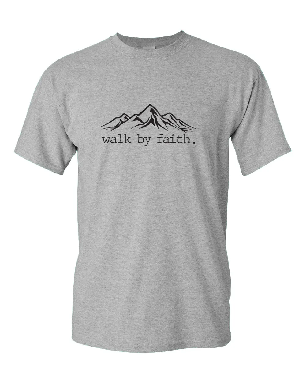 Walk By Faith Religious T-shirt Church T-shirt