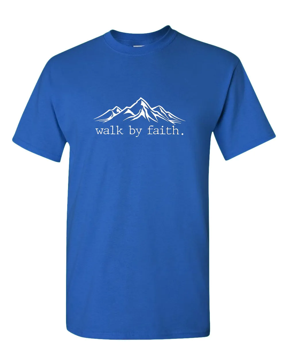 Walk By Faith Religious T-shirt Church T-shirt