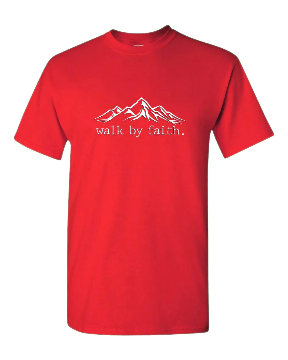 Walk By Faith Religious T-shirt Church T-shirt