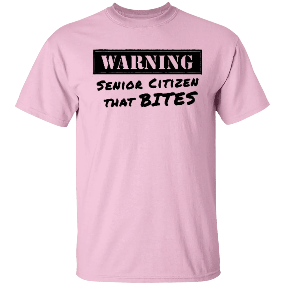 Warning Senior Citizen That Bites T-Shirt