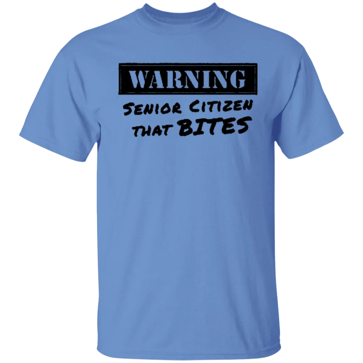 Warning Senior Citizen That Bites T-Shirt