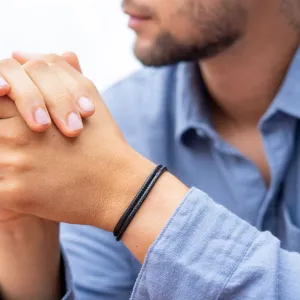 Wax Nylon 3mm Thick Bracelet