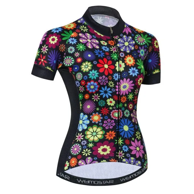 Weimostar 2018 Women Cycling Jersey Shirt ProTeam Racing Bicycle Cycling Clothing Maillot Ciclismo Road mtb Bike Jersey Clothes