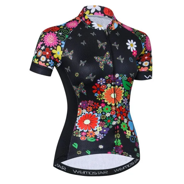 Weimostar 2018 Women Cycling Jersey Shirt ProTeam Racing Bicycle Cycling Clothing Maillot Ciclismo Road mtb Bike Jersey Clothes