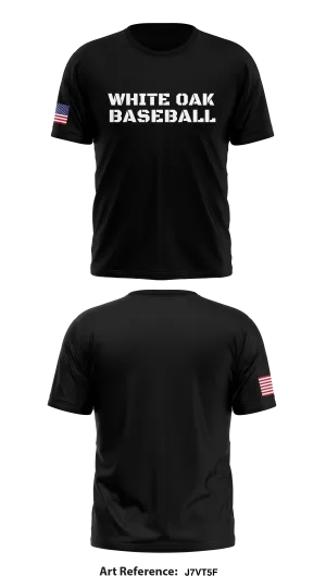 White Oak Baseball Store 1 Core Men's SS Performance Tee - J7vT5F