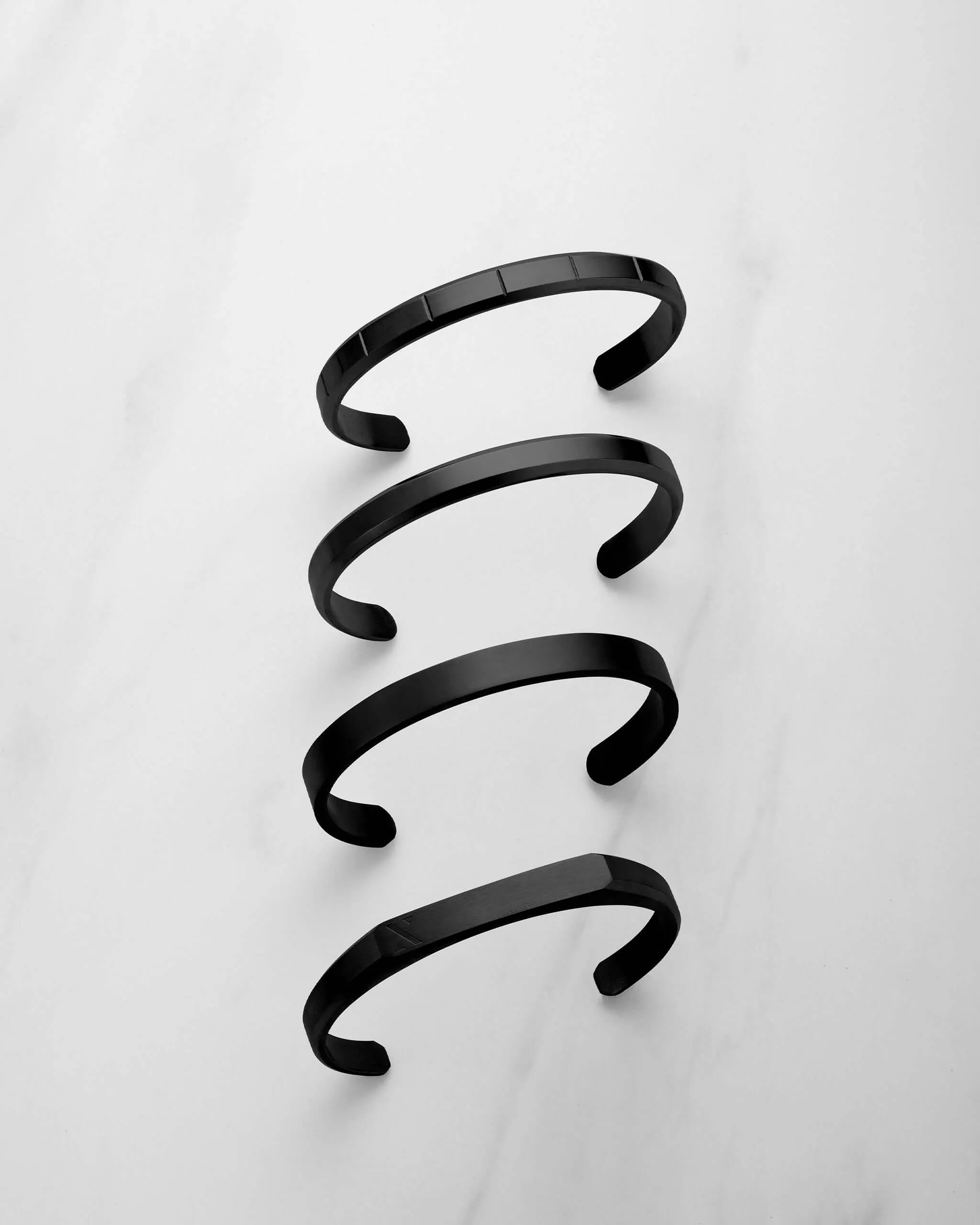 Wilshire Cuff Bracelet - Black