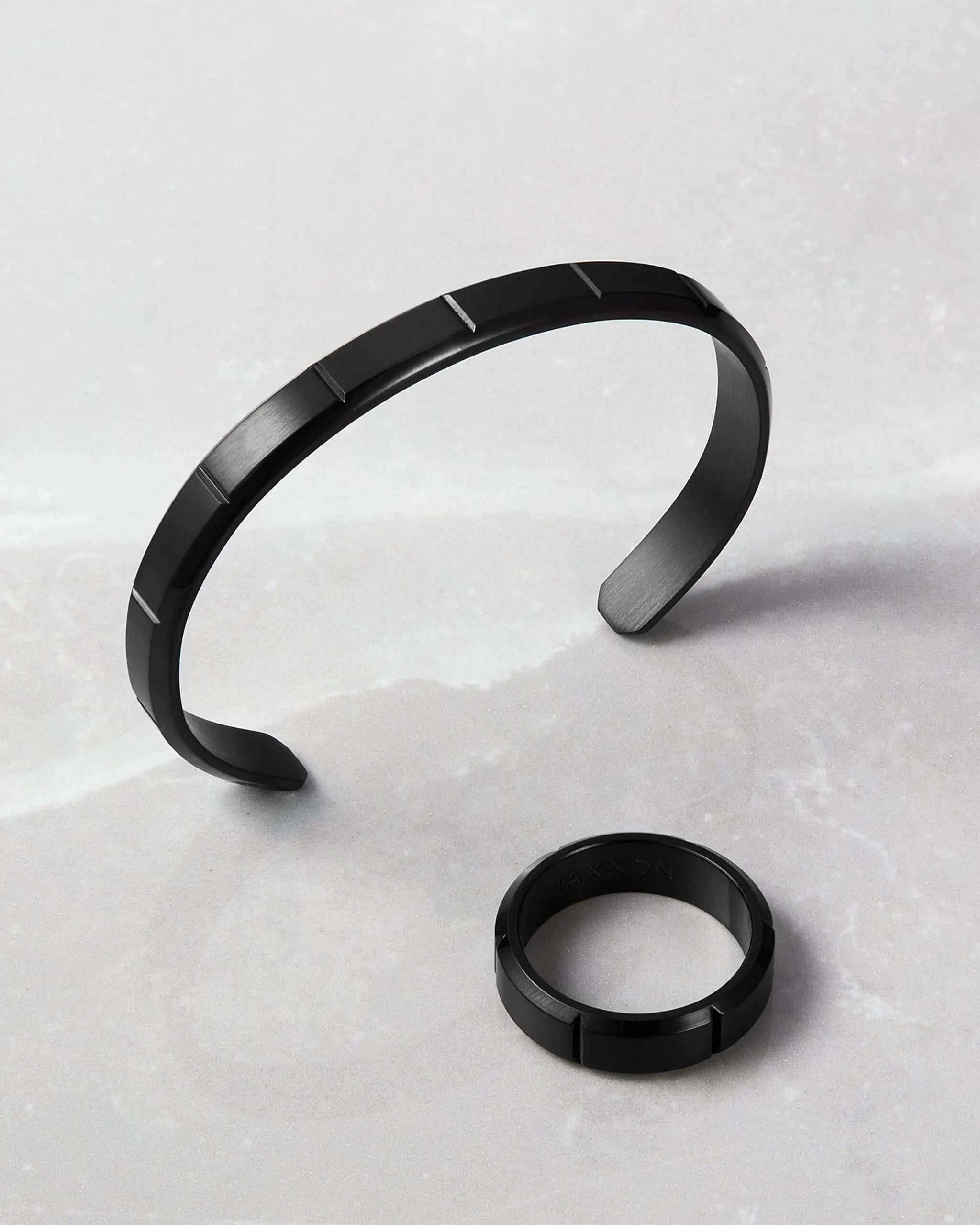 Wilshire Cuff Bracelet - Black