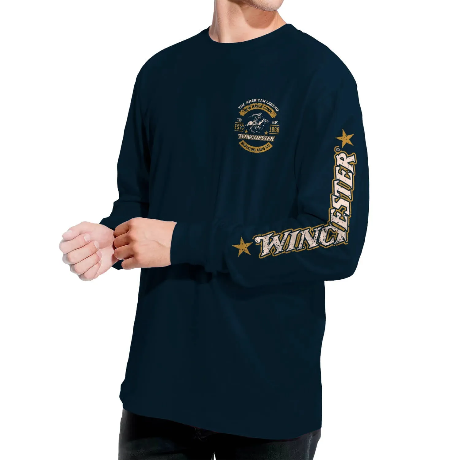 Winchester Pro - The American Rider - Long Sleeve T-Shirt
