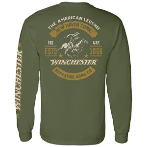 Winchester Pro - The American Rider - Long Sleeve T-Shirt
