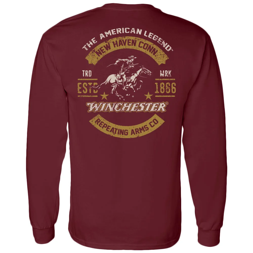 Winchester Pro - The American Rider - Long Sleeve T-Shirt