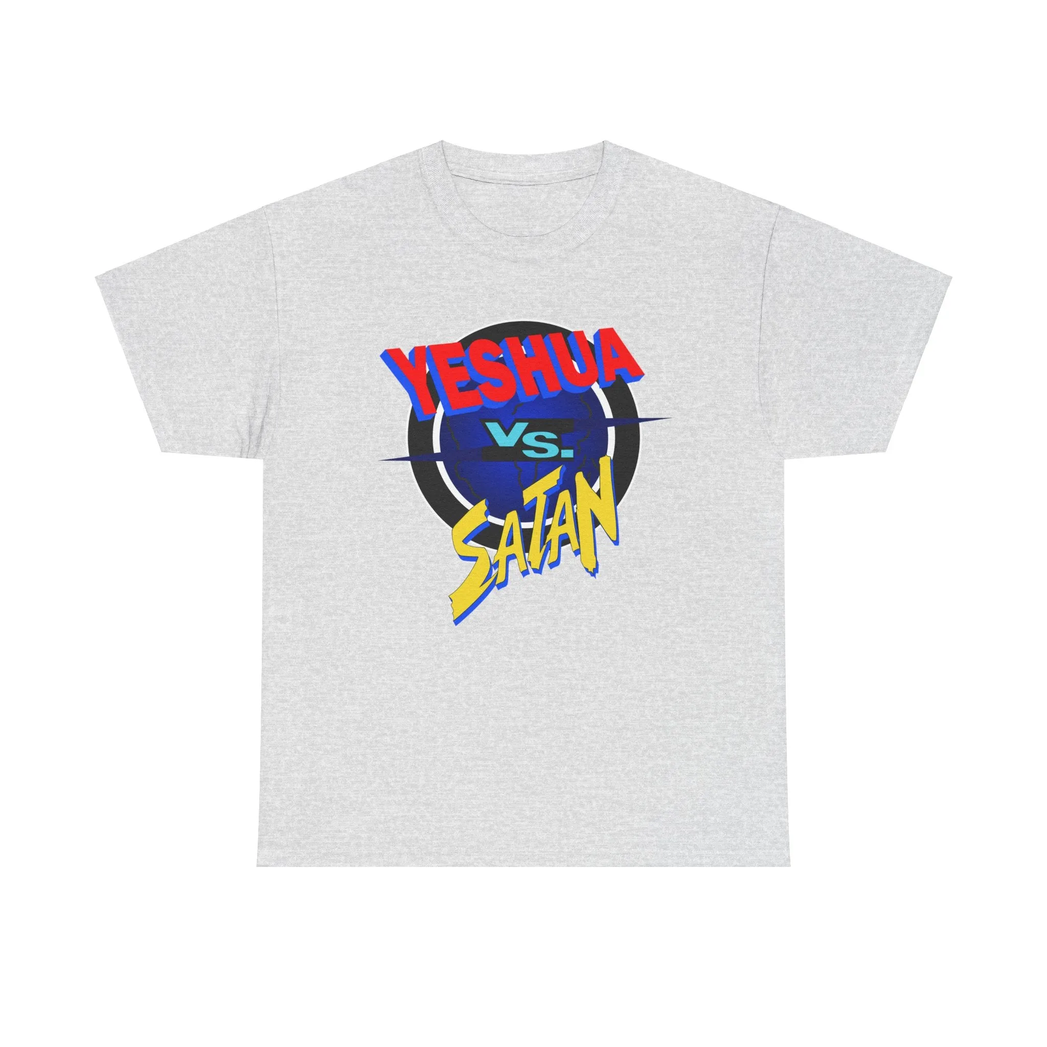 Yeshua vs Satan Unisex Heavy Cotton Tee