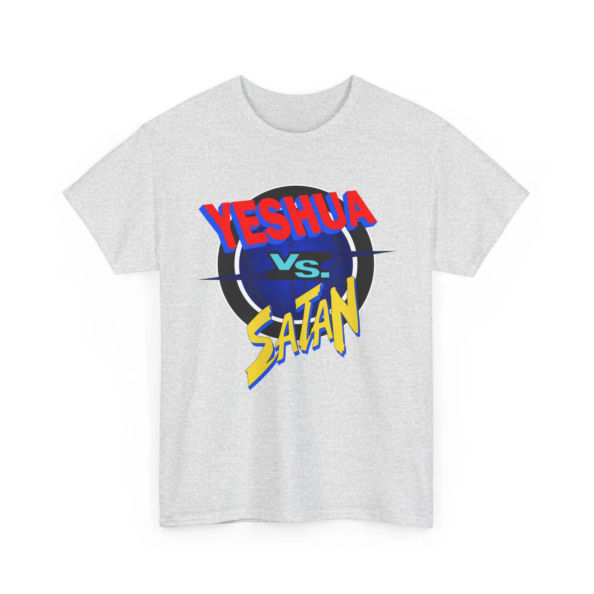 Yeshua vs Satan Unisex Heavy Cotton Tee