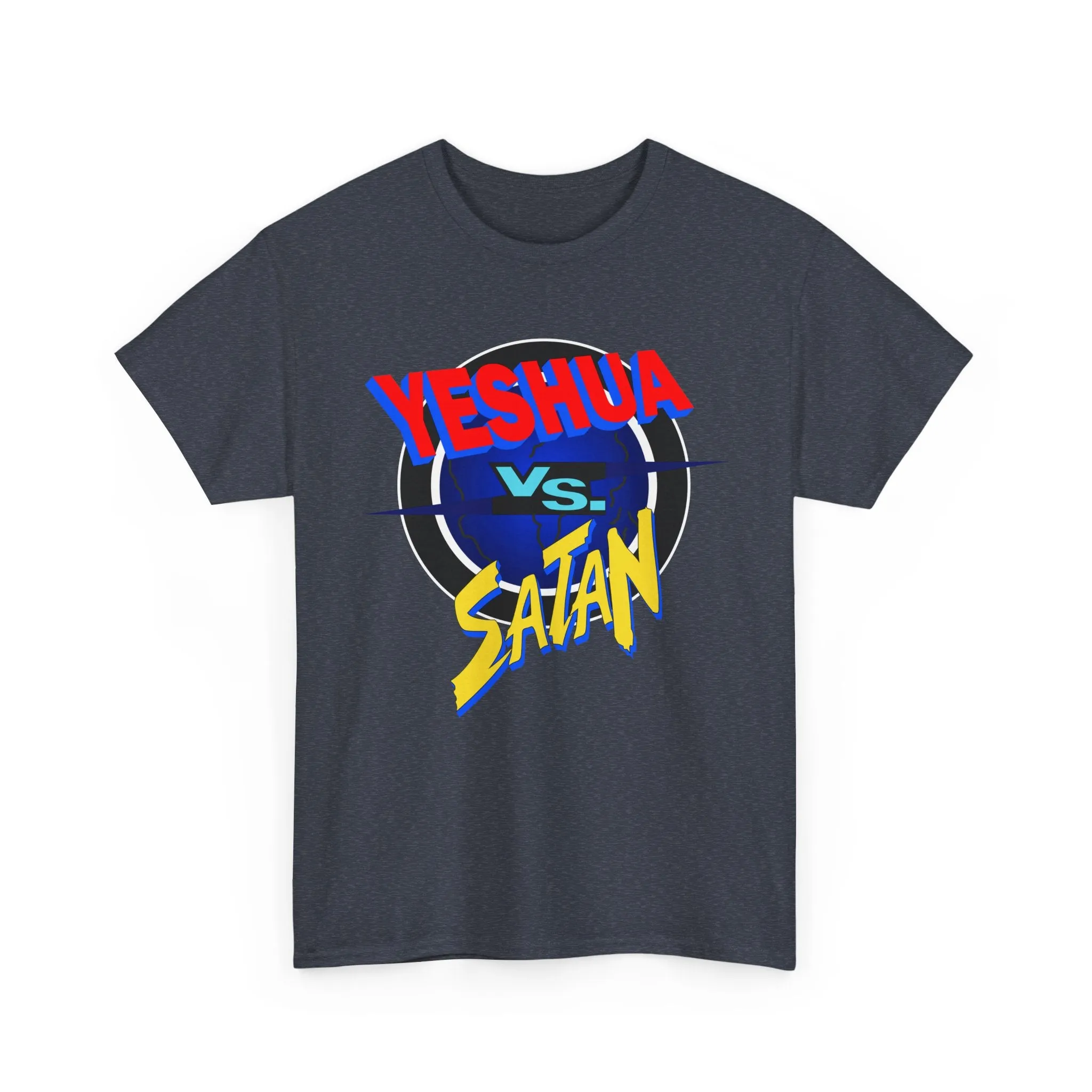 Yeshua vs Satan Unisex Heavy Cotton Tee