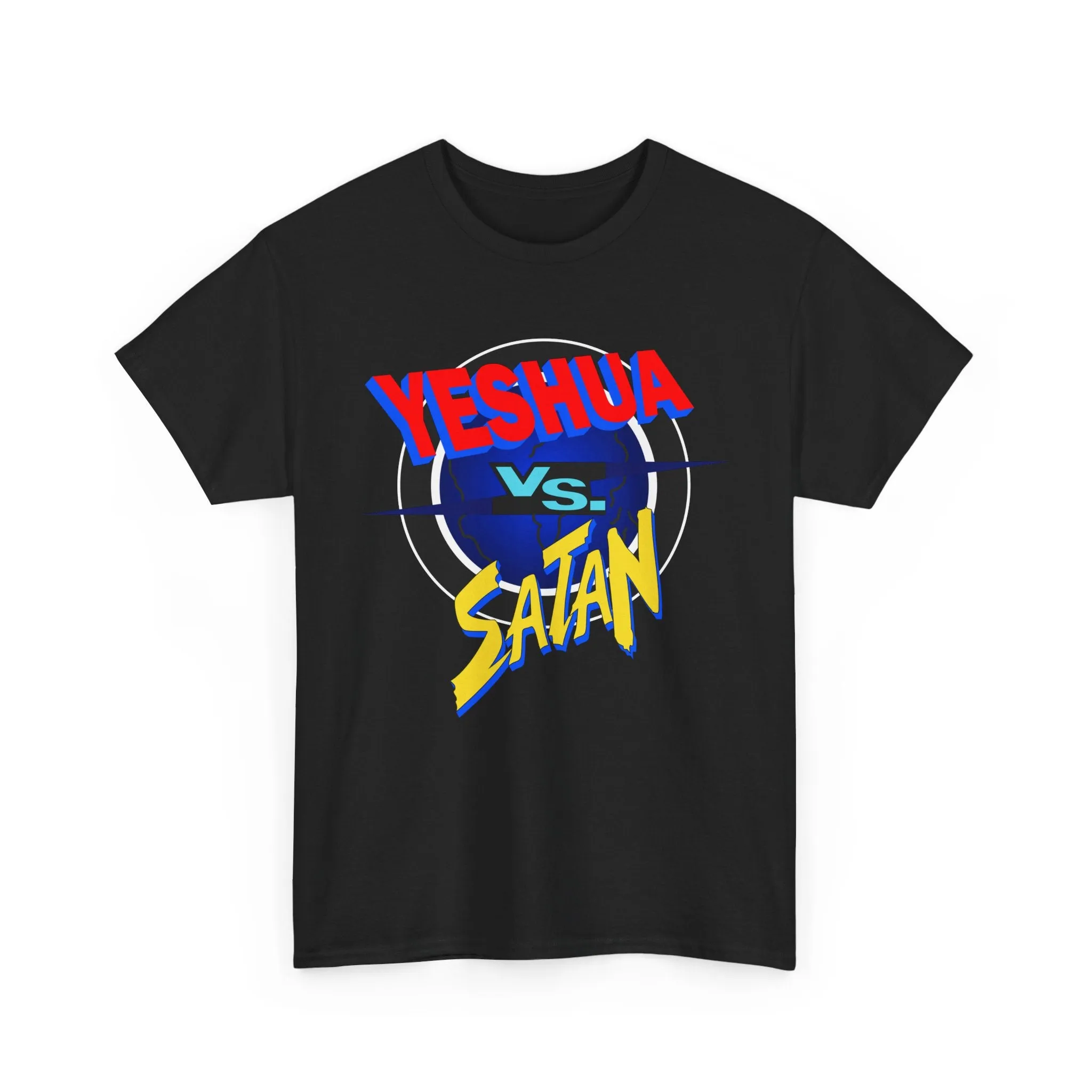 Yeshua vs Satan Unisex Heavy Cotton Tee