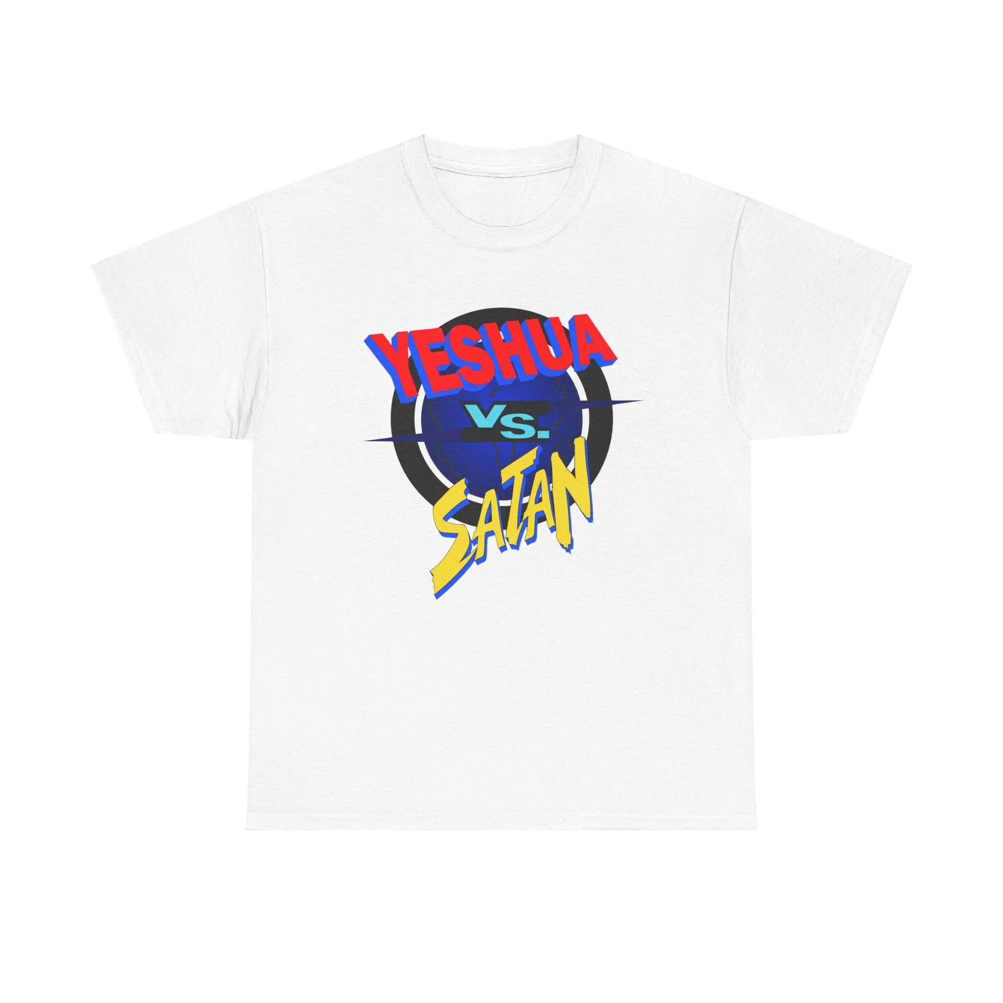 Yeshua vs Satan Unisex Heavy Cotton Tee